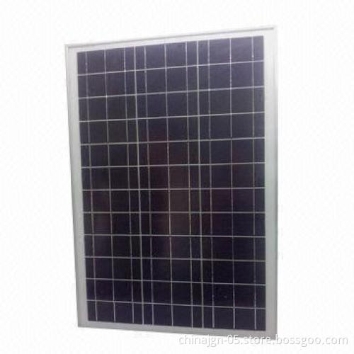 50W Solar module, poly-crystalline solar cell